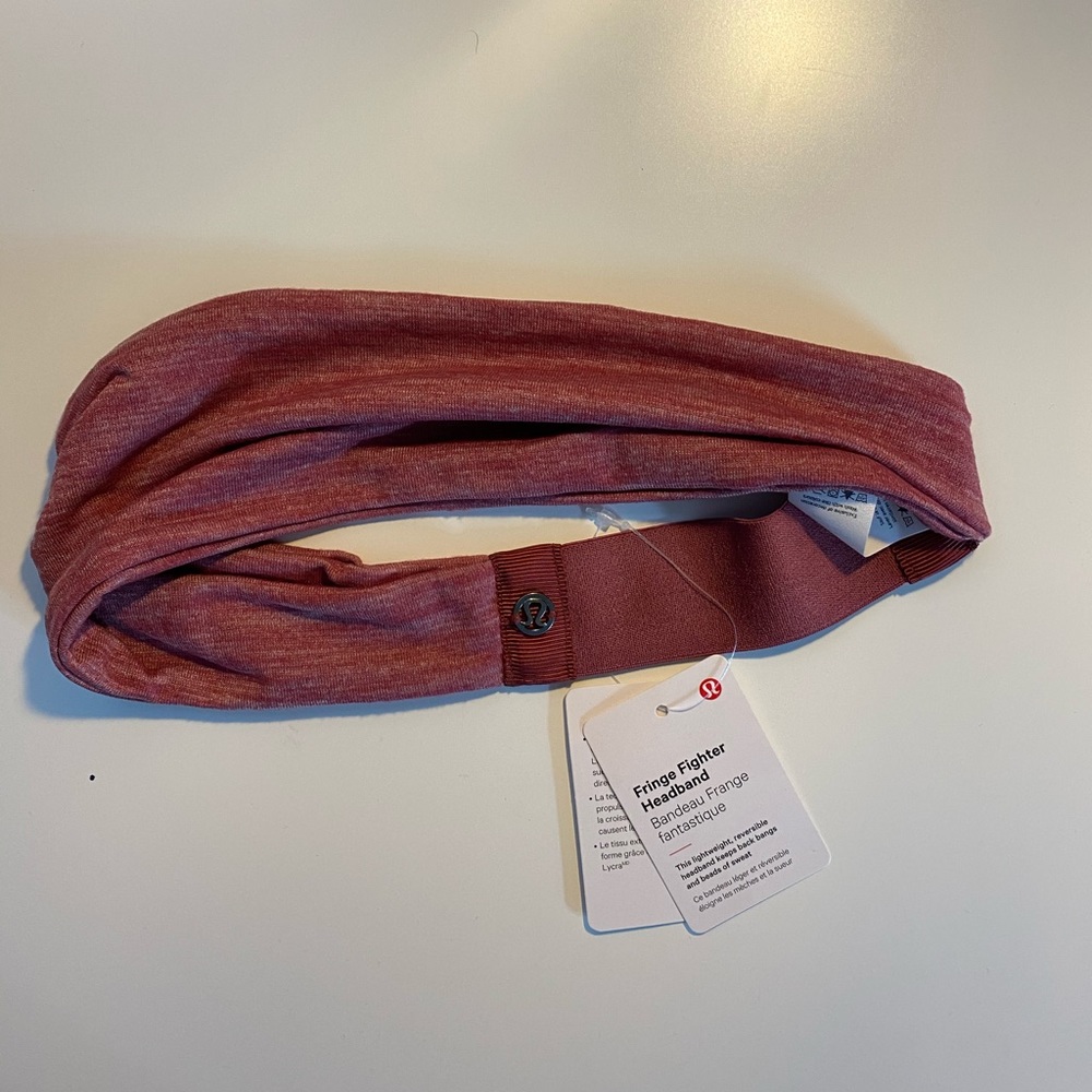 NWT PINK LULULEMON HEADBAND💕